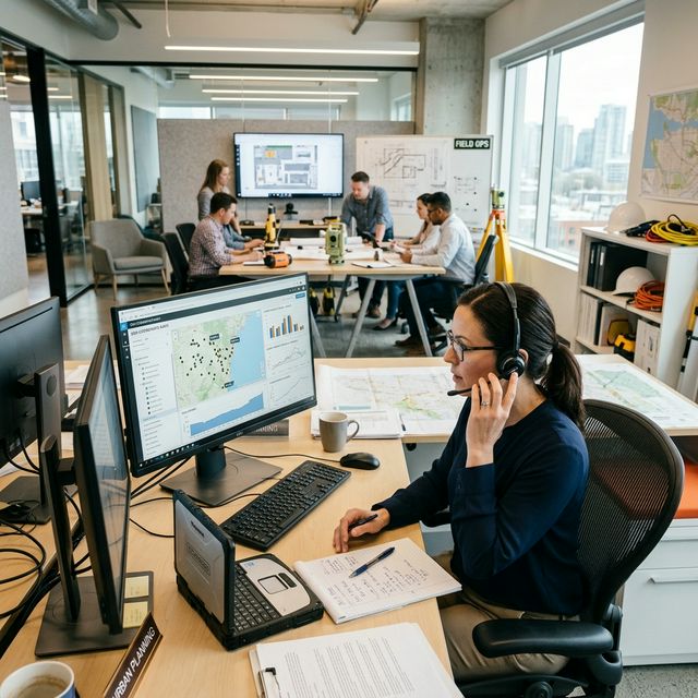 Office coordinating surveyors